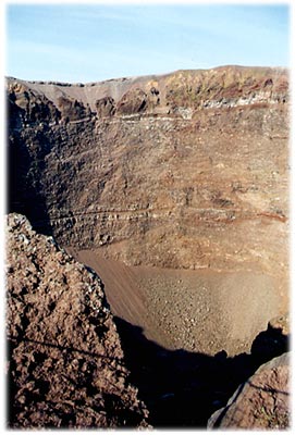 Vesuvio crater